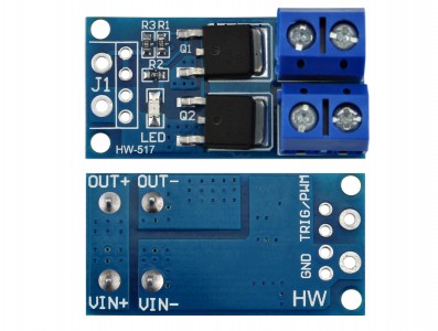 Controlador PWM D4184 / Módulo De Potência Mosfet 30A 400W 36V - Imagem 3