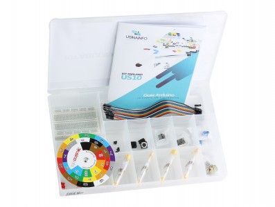 Kit Arduino Iniciante em Eletrônica 127 peças - US10  - Imagem 1