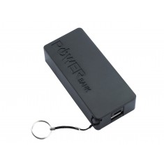 Carregador Portátil Power Bank 18650 Flat-top Duplo