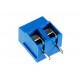 Conector Borne 12mm 2 vias azul - Thumb 2