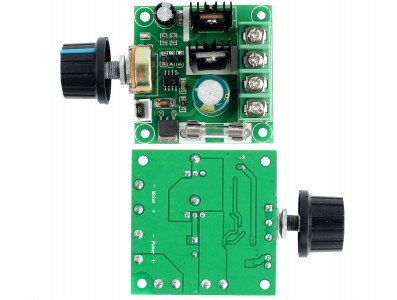 Controlador PWM 10A 400W para Velocidade de Motores 12V à 40V - Imagem 3