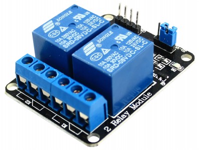 Módulo Relé 2 canais 5v para Arduino - Imagem 1