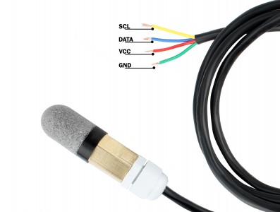 Sensor de Temperatura e Umidade SHT20 I2C com Sonda Impermeável - Imagem 2