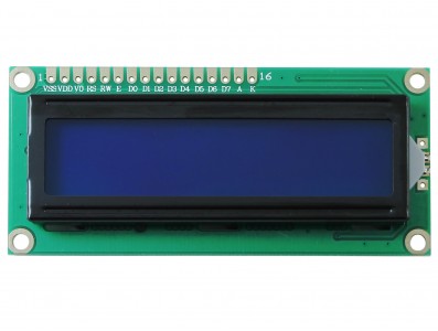 Display LCD 16x2 com fundo azul - Imagem 4