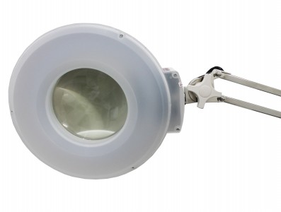 Lupa de Bancada com Iluminação 40 LEDs 16W e Aumento de 8D - Magnifier XB-86AY (Bivolt) - Imagem 7