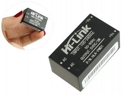 MINI FONTE HLK-PM01 AC-DC 220V PARA 5V - Imagem 1