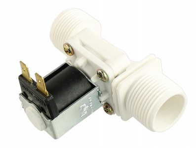 Válvula Solenoide para Água 110V ou 220V 180° ( ¾ x ¾)  - Imagem 1