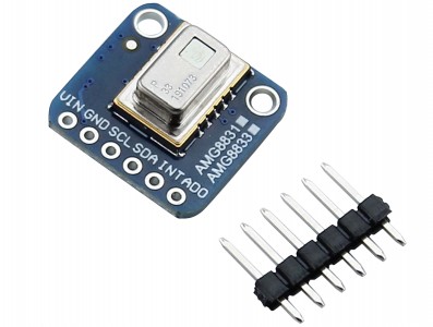 Câmera Térmica Arduino AMG8833 8x8 - Imagem 1