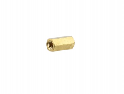 Espaçador Metálico Sextavado de Bronze M3 x 10mm PCB - Fêmea - Kit com 10 unidades - Imagem 2