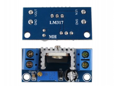 Regulador de Tensão Ajustável LM317T DC Step Down (Para Menos) - 1,2V a 37V - Imagem 3