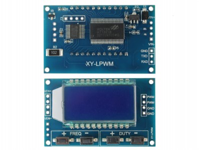 Gerador de Sinal PWM com Display LCD e Duty Cycle e Frequência Ajustável - 1Hz-150Khz - Imagem 2