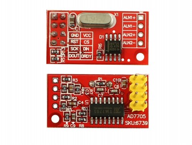 MODULO DE AQUISIÃ‡ÃƒO DE DADOS COM INTERFACE SPI - AD7705 - Imagem 3