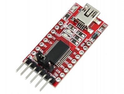 MÃ“DULO ADAPTADOR SERIAL PARA ARDUINO USB TO 232 - Imagem 1