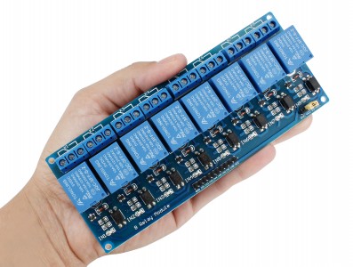 Módulo Relé 8 canais 5V com Optoacoplador para Arduino e Raspberry PI  - Imagem 4