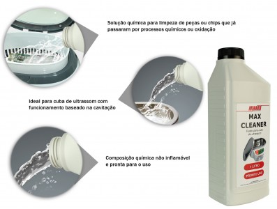 Max Cleaner / Solução Química para Cuba de Ultrassom - Imagem 4