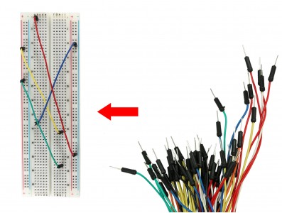  Jumpers para Protoboard - Kit com 65 conectores macho-macho - Imagem 3