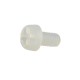 Parafuso Plástico em Nylon M3 x 6mm Phillips (Branco) - Kit com 10 unidades - Thumb 2