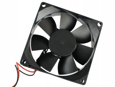 Cooler para PC e Projetos 80x80mm / Mini Ventilador 12V - Evercool  - Imagem 1