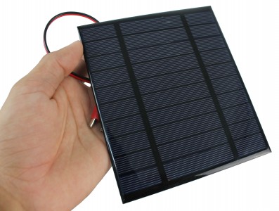 Mini Painel Solar Fotovoltaico 5V 500mA - 130x150mm - Imagem 3