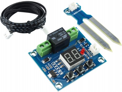 MODULO SENSOR DE SOLO CONTROLADOR DE UMIDADE 2 V 10A - XH-M214 - Imagem 1