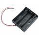 Suporte para Bateria 18650 Li-ion - 3 Slots - Thumb 1