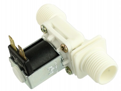 Válvula Solenoide para Água 110V ou 220V 180° ( ½ x ½) - Imagem 1