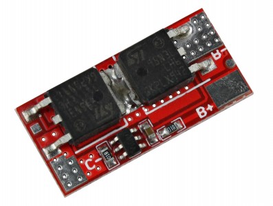 Placa de Proteção de Carga BMS para Bateria 18650 1S 10A 4.2V - Imagem 1