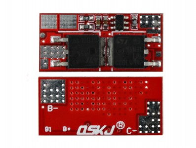 Placa de Proteção de Carga BMS para Bateria 18650 2S 10A 8.4V - Imagem 3