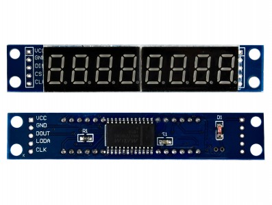 Módulo Display LED 8 Dígitos com Interface Controle SPI - MAX7219 - Imagem 3