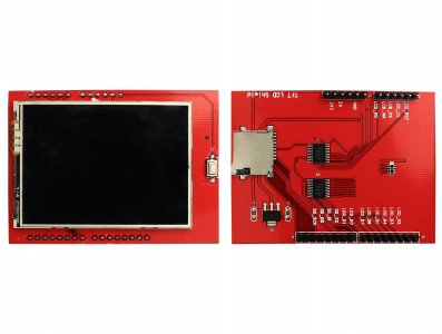 TFT LCD 2.4” Shield Arduino Touch Screen com Slot SD - Imagem 4