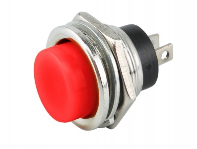 Pulsador Push Button NA / Chave Botão DS-212 3A - Imagem 1