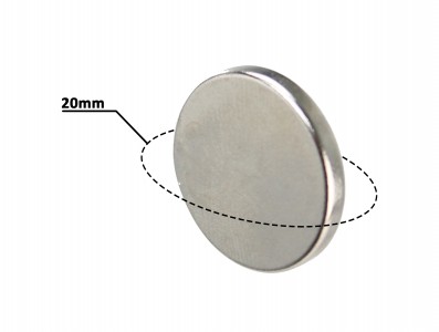 Imã De Neodímio N50 Super Forte 20mm X 3mm - Imagem 3