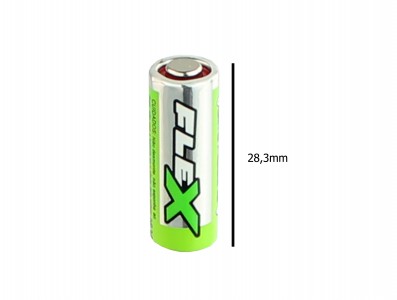 Pilha 12V 23A Alcalina / Bateria 23AE - FLEX - Imagem 2