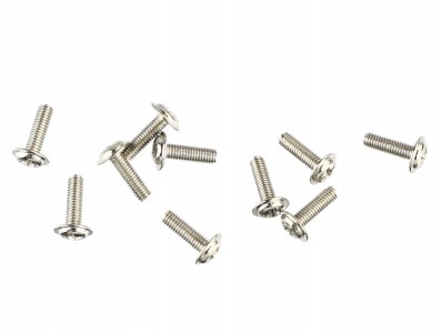 Parafuso Metálico M3 x 10mm - Kit com 10 unidades - Imagem 1