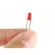 LED Vermelho 3mm Difuso - Kit com 10 unidades - Thumb 3