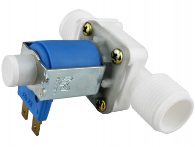 Válvula Solenoide para Água 12V NA 180° ( 3/4 x 3/4) - Imagem 2