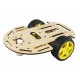 Carrinho Arduino / Carro Robô 2WD MDF 3mm - Kit Chassi Usinainfo - Thumb 3