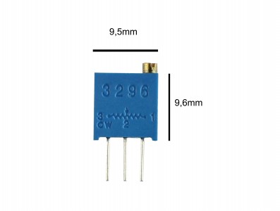 Trimpot Multivoltas 500R para Projetos - Imagem 2