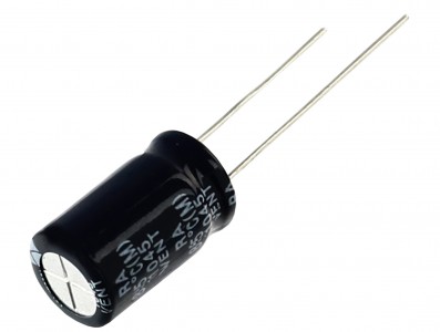 Capacitor Eletrolítico 2200uF 16V para Projetos - Imagem 1