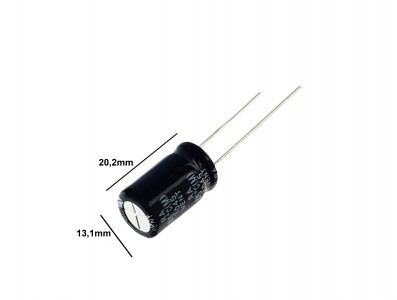 Capacitor Eletrolítico 2200uF 16V para Projetos - Imagem 2