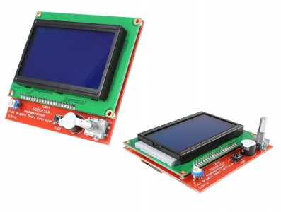 PAINEL DE CONTROLE IMPRESSORA 3D RAMPS1.4 LCD 12864 - Imagem 4