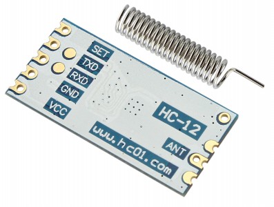 Transceptor SI4463 HC12 RF 433MHz 1000 Metros + Antena - Imagem 2