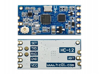 Transceptor SI4463 HC12 RF 433MHz 1000 Metros + Antena - Imagem 3