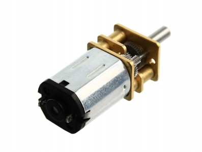 MOTOR 12V DC 200 RPM COM CAIXA DE REDUCAO - Imagem 1