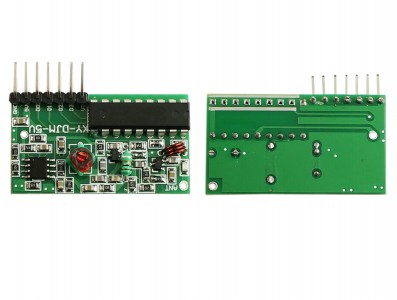 Kit Controle Transmissor RF 4 canais + Receptor 315Mhz - Imagem 3