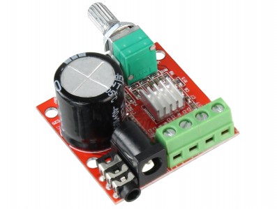 Mini Amplificador de Som PAM8610 Estéreo 2 Canais 15W + 15W - Imagem 2