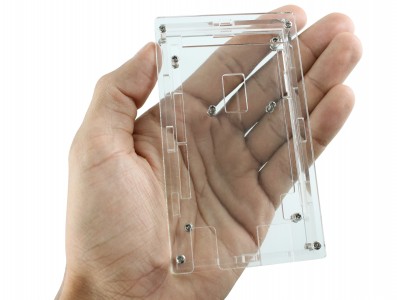 Case para Arduino Mega com Parafusos em Acrílico Transparente - Imagem 4