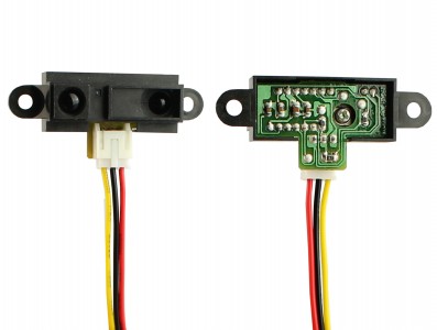 Sensor Sharp GP2Y0A21YK0F / Sensor Infravermelho de Longo Alcance para Arduino - 10 a 80cm + Cabo JST - Imagem 3