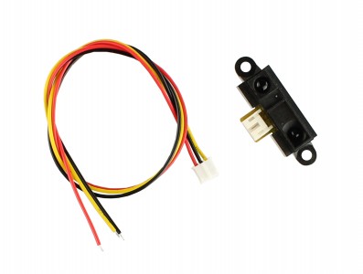 Sensor Sharp GP2Y0A21YK0F / Sensor Infravermelho de Longo Alcance para Arduino - 10 a 80cm + Cabo JST - Imagem 4