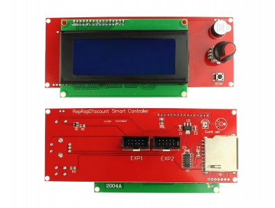 Controlador Gráfico para Painel de Impressora 3D RepRap com LCD 20x4 e Slot SD - Imagem 2